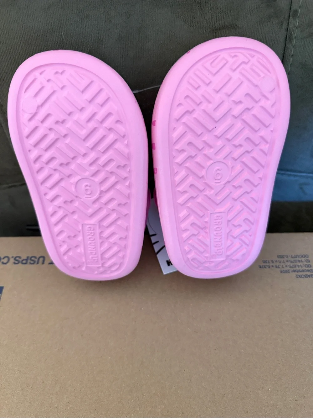 Hello Kitty Pink Girls Slip-On Clog Sandals with Bow Accents